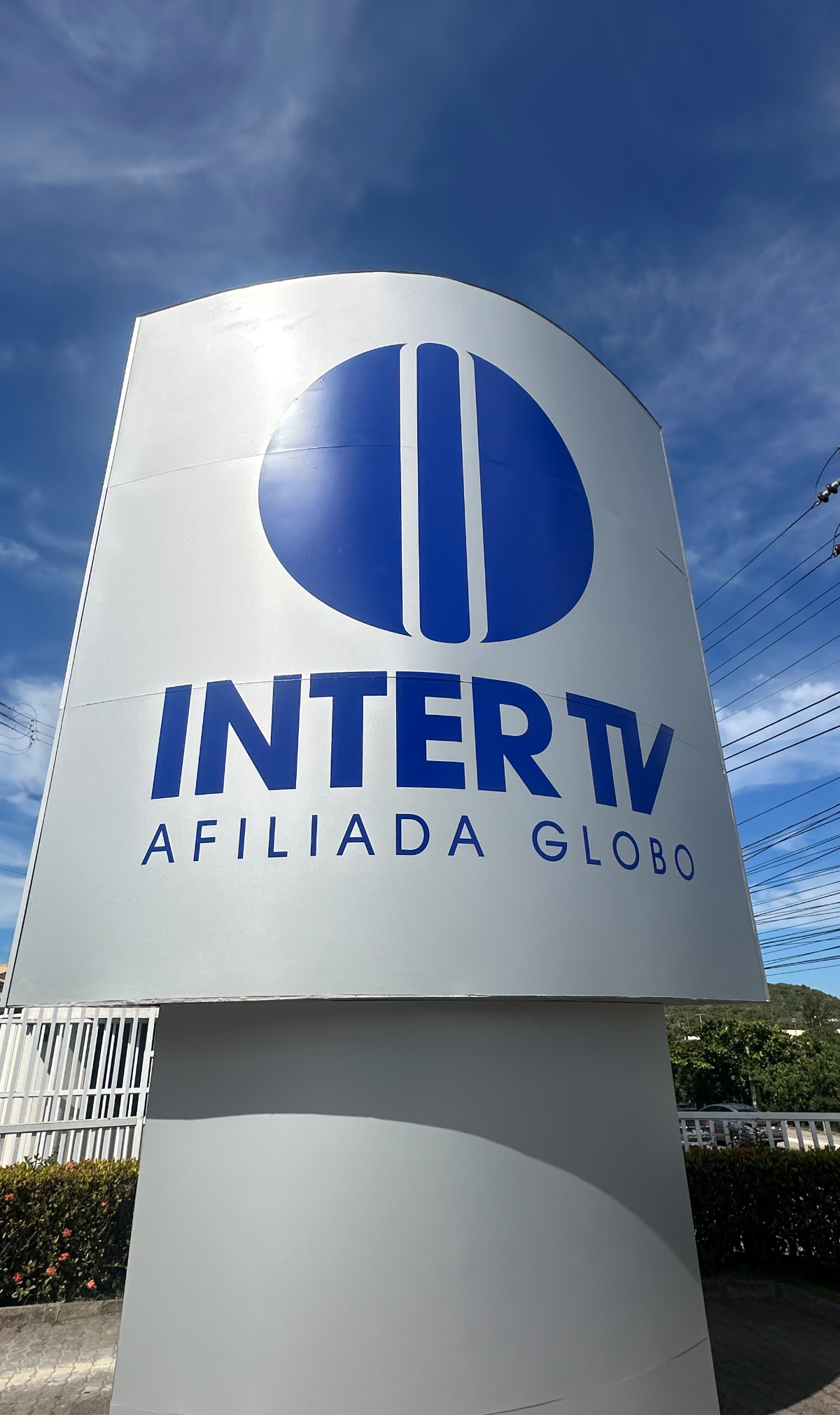 Letreiro Inter TV · Afiliada Globo